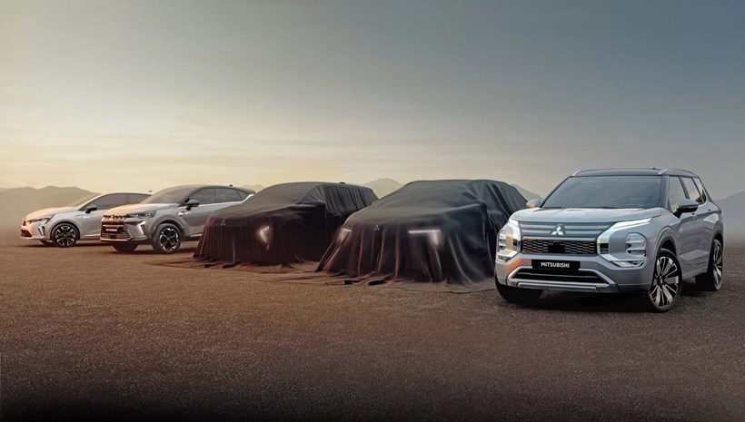Mitsubishi SUV teaser