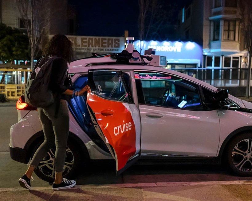 Cruise robotaxi