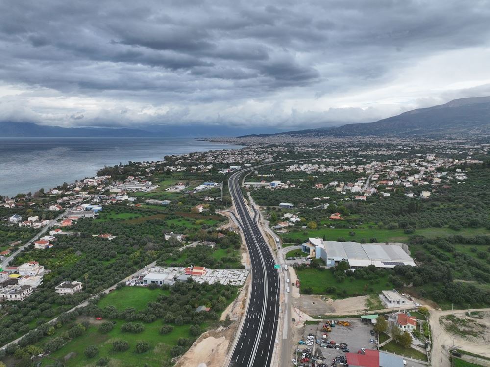 Ολυμπία Οδός Πατρών -Πύργου τελευταία 10 χιλιόμετρα