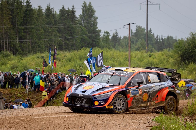 WRC Estonia Hyundai Tanak