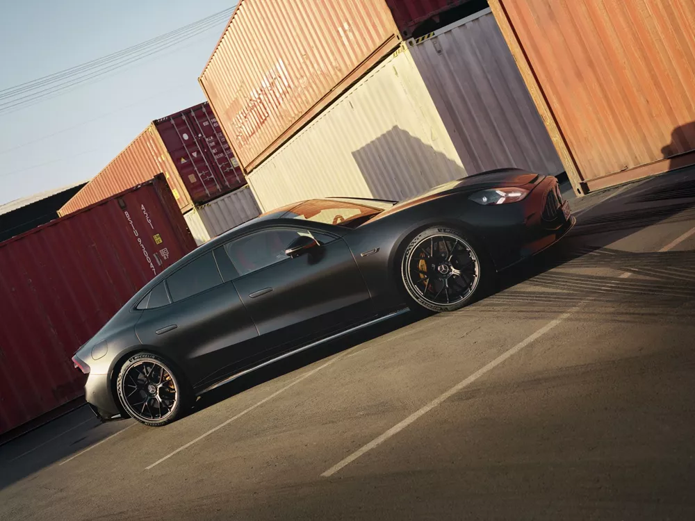 Mercedes-AMG GT 4-Door Coupe Brad Pitt