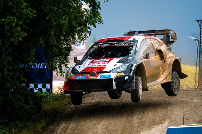 WRC Estonia Toyota Rovanpera