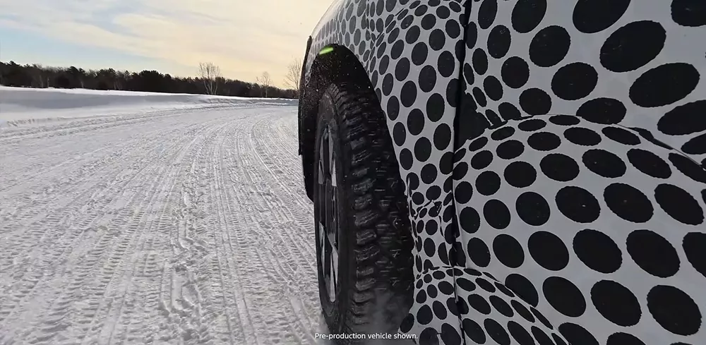 Ford electric pickup teaser