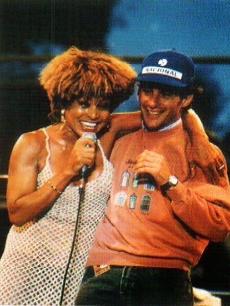 Tina Turner Ayrton Senna Australia 1993