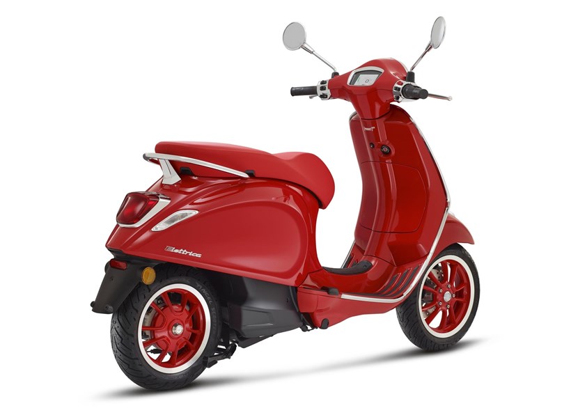 Vespa Elletrica red