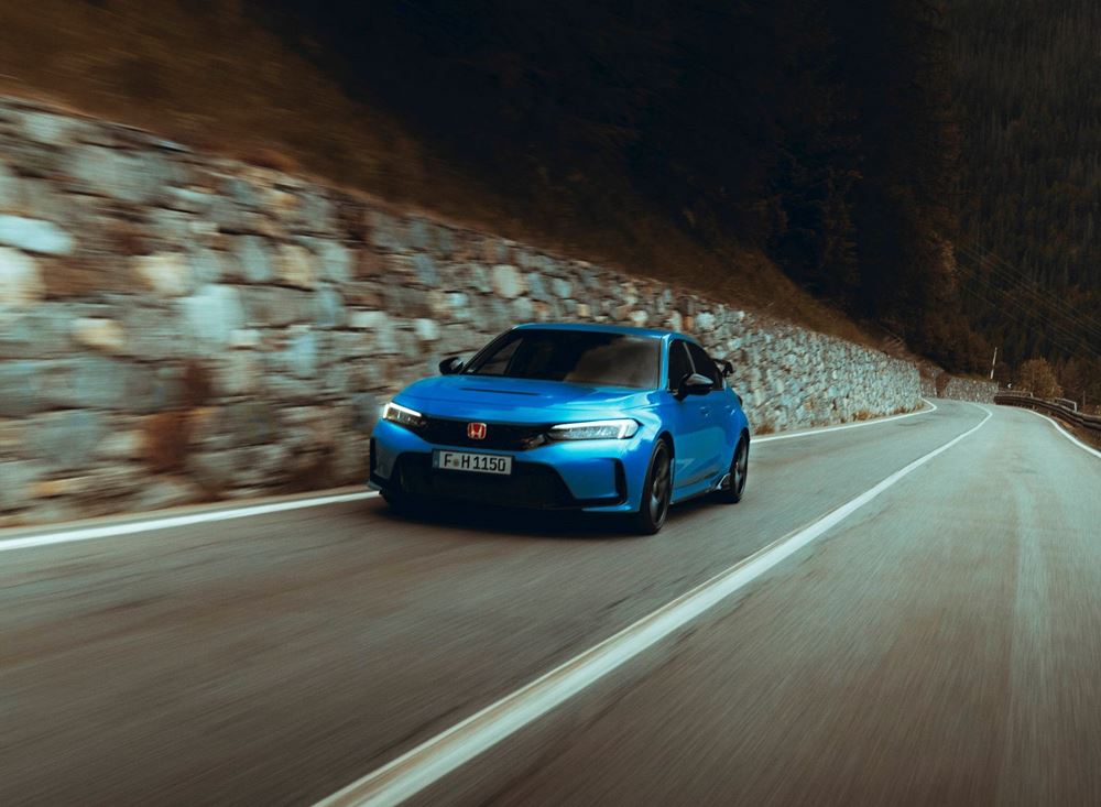 Honda Civic Type-R Διαδρομές οδήγησης Ευρώπη