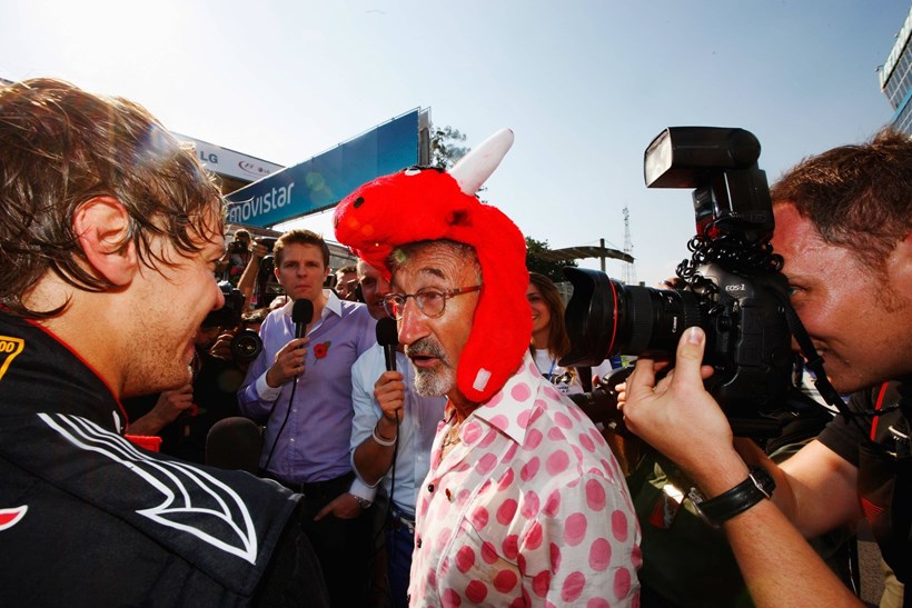 Eddie Jorrdan Sebastian Vettel