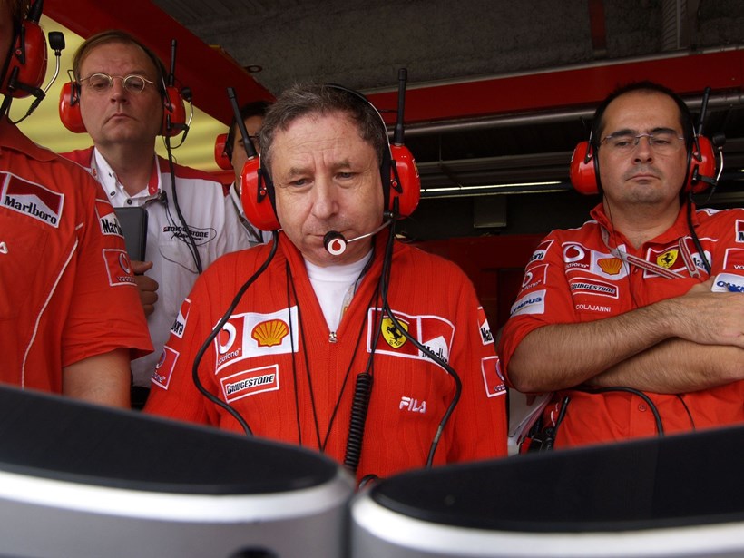 Jean Todt Ferrari 20024 F1
