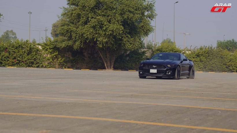 Mustang GT 800PS Ατύχημα Ιράκ