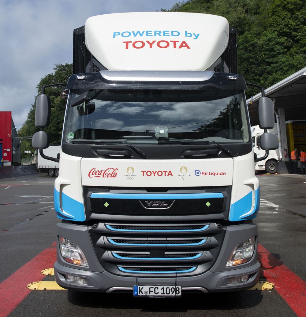 Toyota Φορτηγό υδρογόνου για την Coca Cola