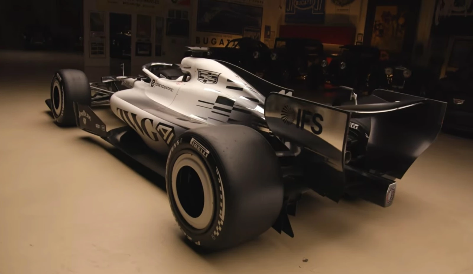 CadillaC f1 στο γκαράζ του Jay Leno