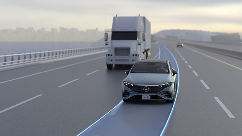 Σύστημα αυτόματης αλλαγής λωρίδας mercedes