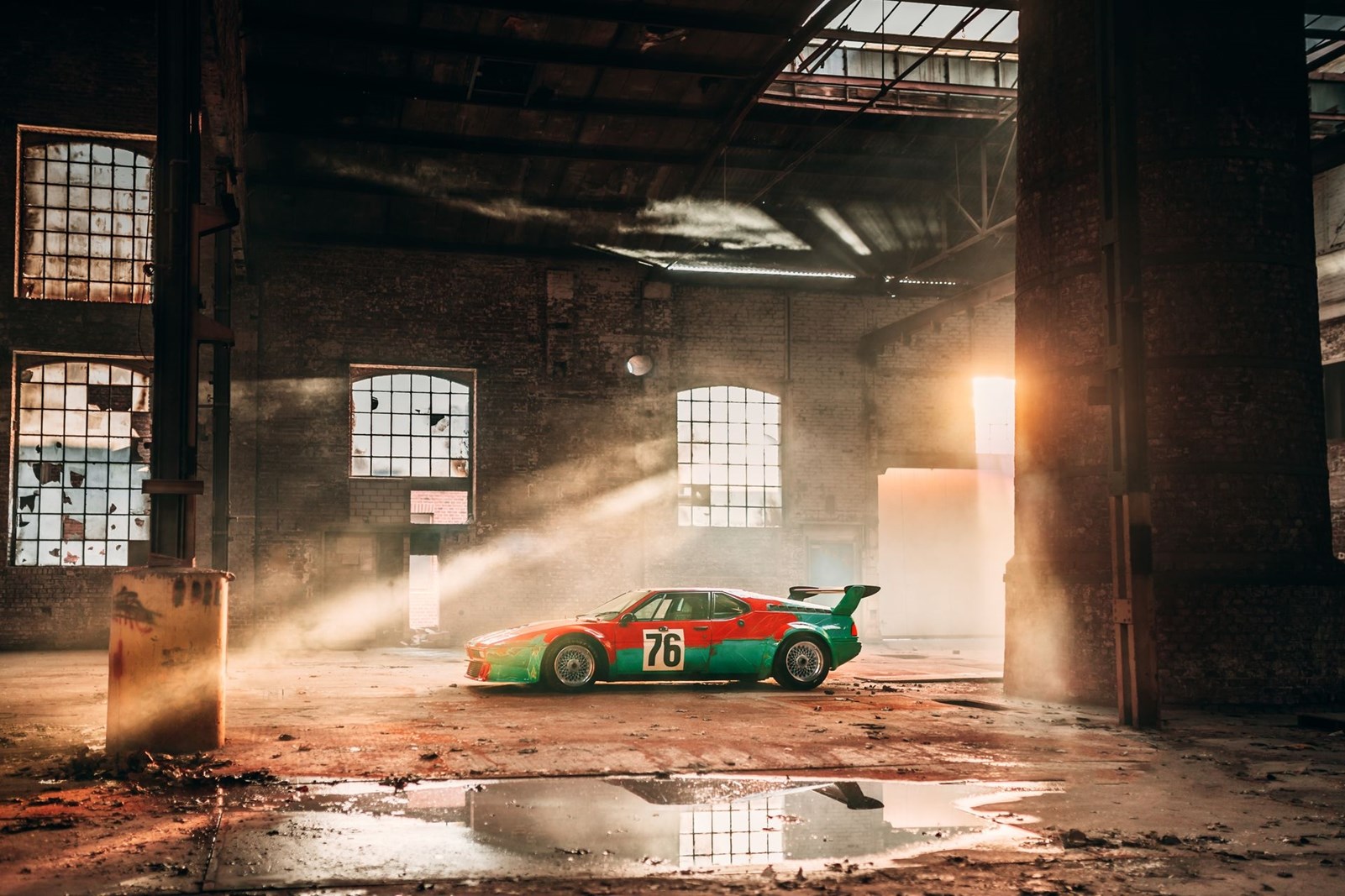 BMW M1 Art Car by Andy Warhol