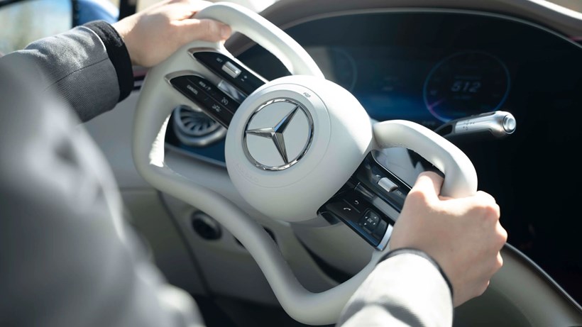 Mercedes steer by wire