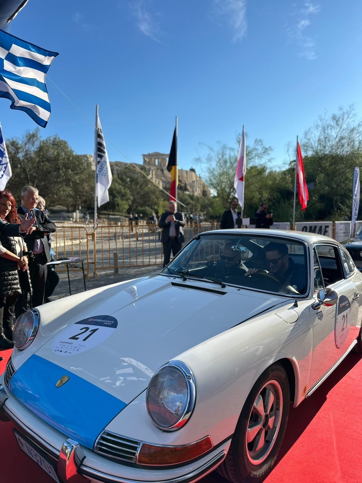 1000 miglia experience greece εκκίνηση ακρόπολη