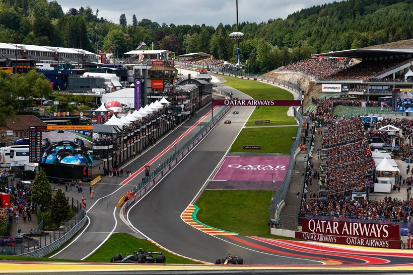 F1 Βέλγιο πίστα Spa-Francorchamps