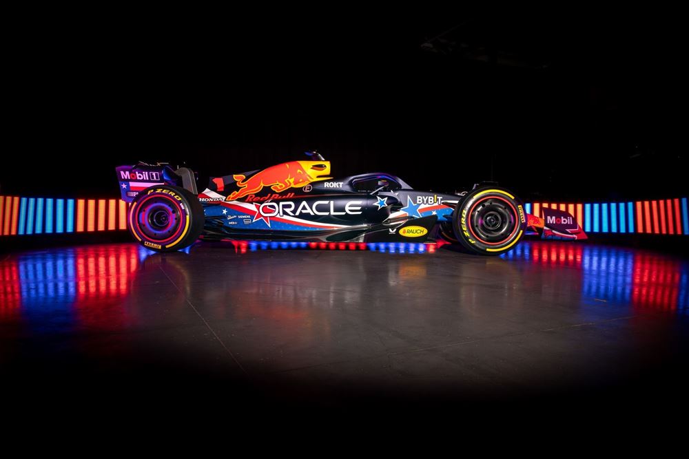 Red Bull Texas Livery Grand Prix ΗΠΑ