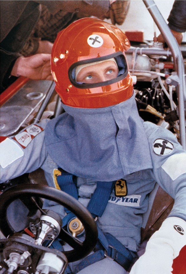 Ferrari 1974 Niki Lauda με μπλε φόρμα