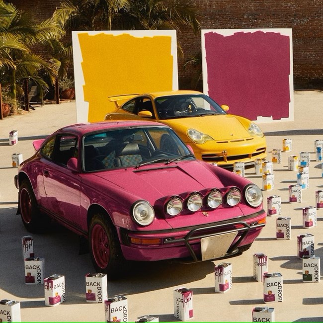 Porsche Backdrop Χρώματα