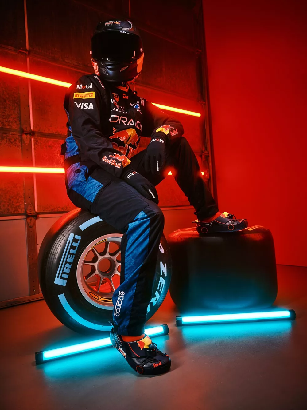 Red Bull F1 Crocs