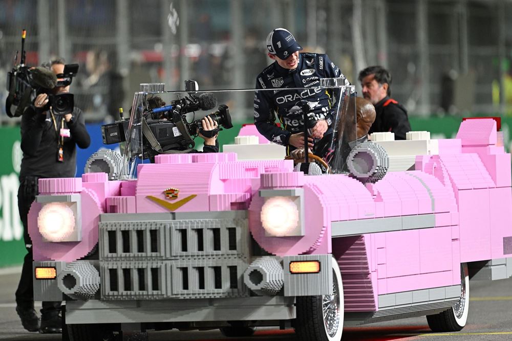 LEGO Cadillac F1 GP Λας Βέγκας 2025