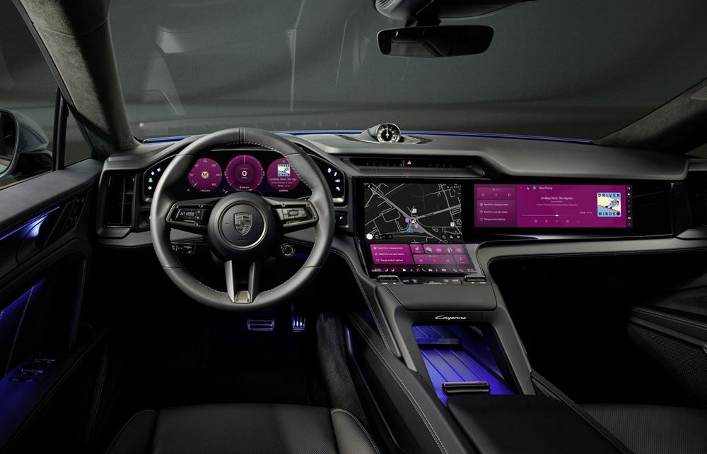 Porsche Cayenne Electric Interior