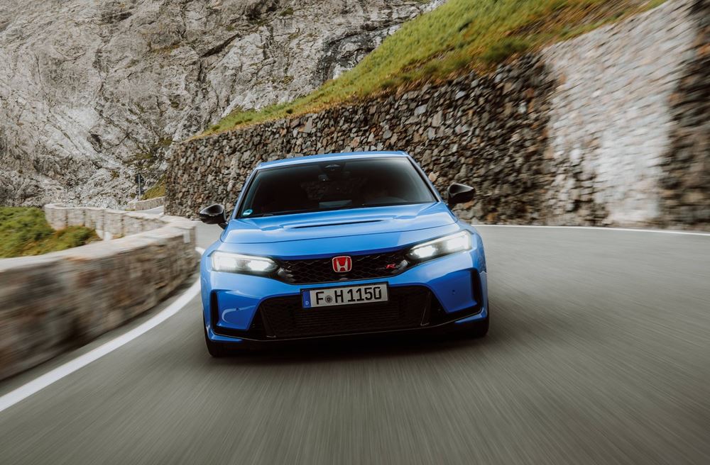 Honda Civic Type-R Διαδρομές οδήγησης Ευρώπη