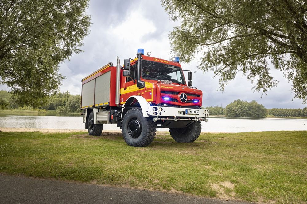 Mercedes-Benz Unimog U 5023 πυροσβεστικό όχημα