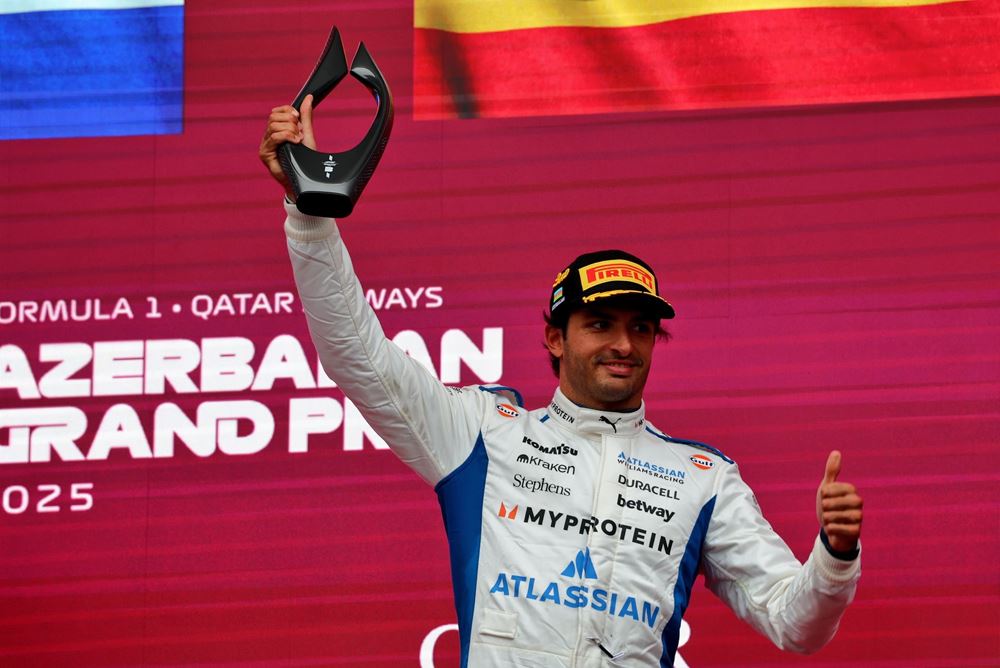 Carlos Sainz F1 GP Αζερμπαϊτζάν 2025