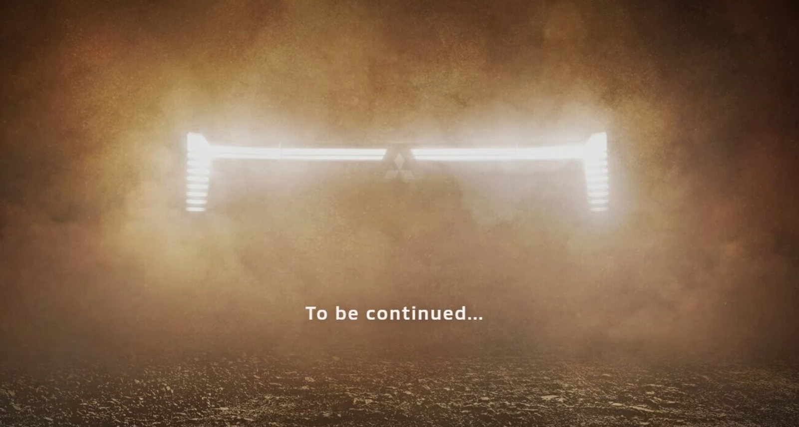 Mitsubishi Pajero teaser