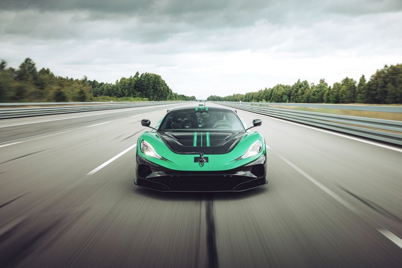 Rimac Nevera R ρεκόρ Γκίνες