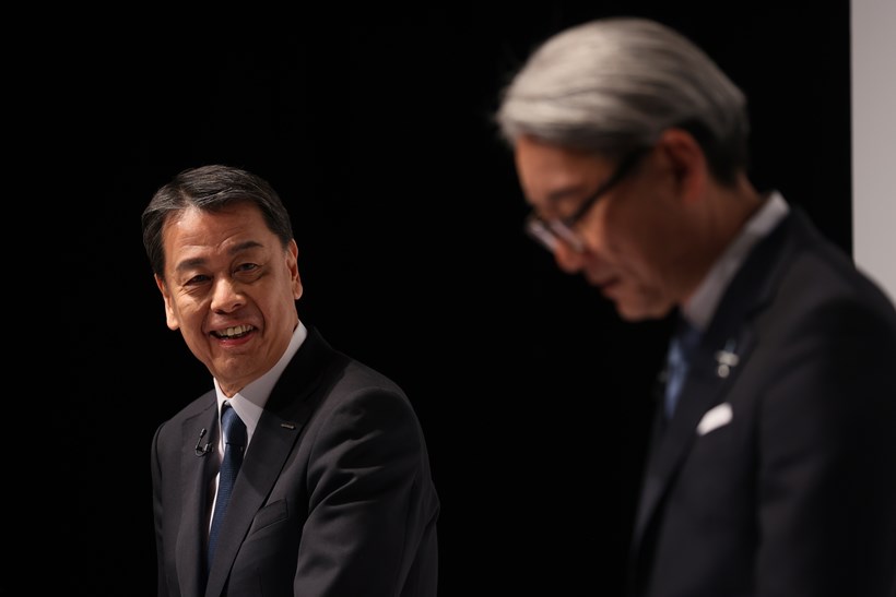 Makoto Uchida CEO Nissan - Toshihiro Mibe CEO Honda