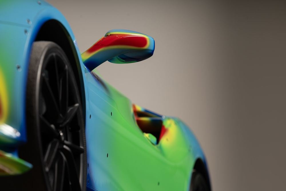 Ferrari 488 Pista γλυπτό μοντέλο υπο κλίμακα