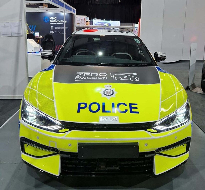 Kia EV6 Police Car