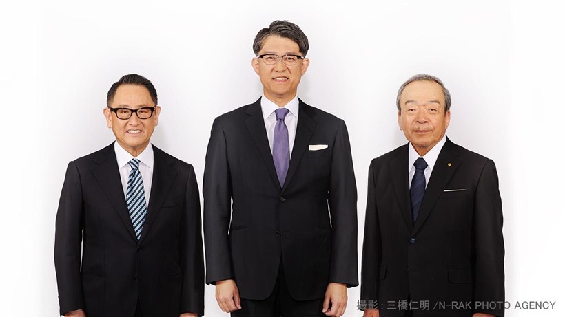 Akio Toyoda - Koji Sato - Takeshi Uchiyamada