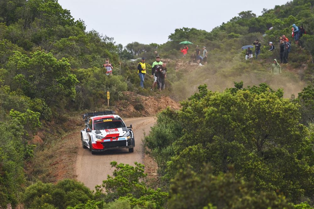 WRC Ράλι Σαρδηνίας Ogier Toyota