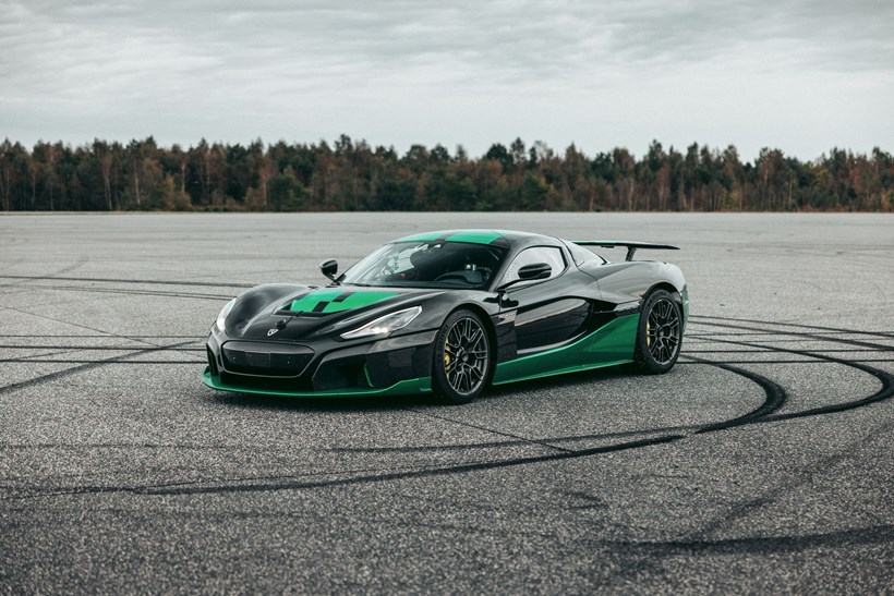 Rimac Nevera Guinness Record Όπισθεν