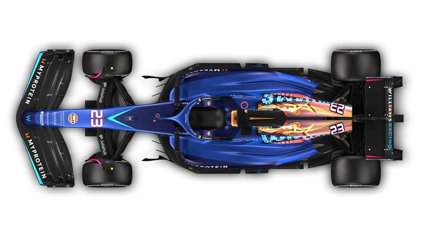 F1 Las Vegas GP Williams Livery