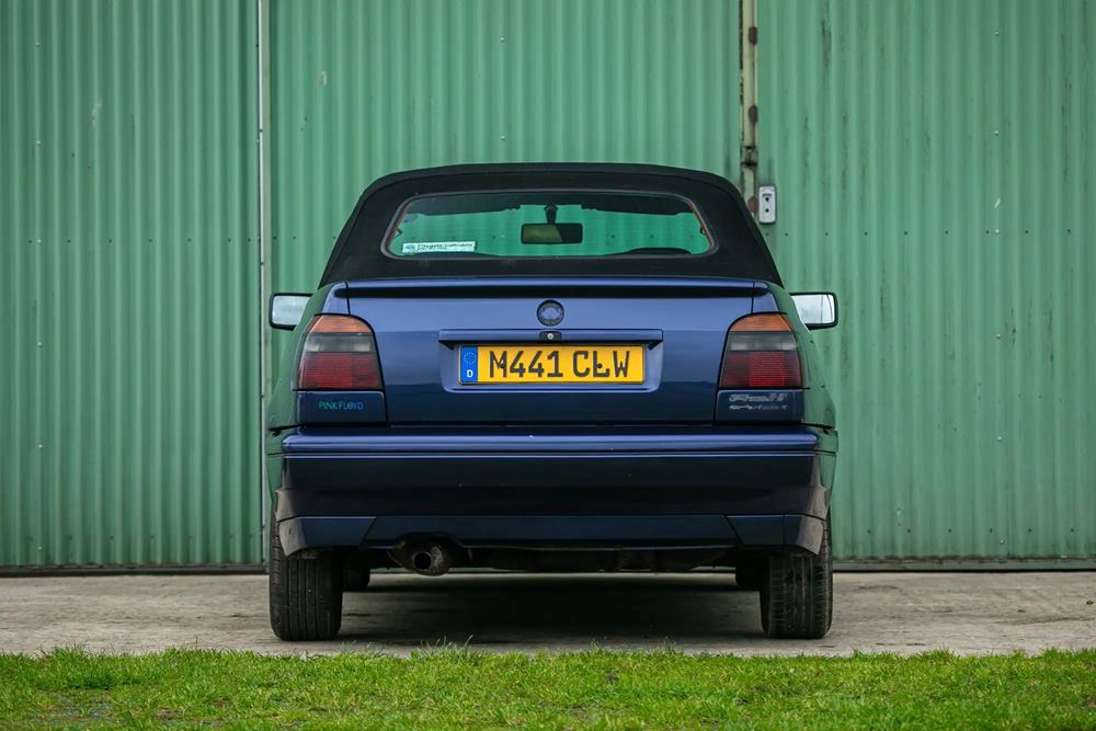 VW Golf Cabriolet Mk III Pink Floyd Edition