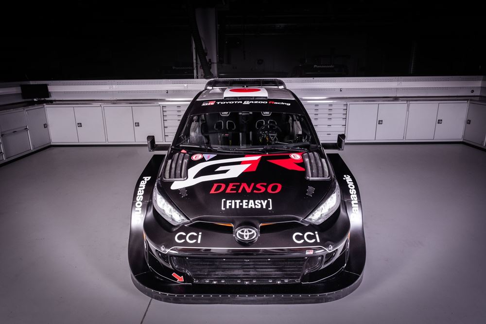 Toyota GR Yaris wrc νέα χρώματα για το 2024