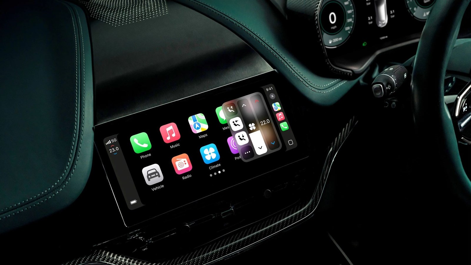 Aston Martin Apple CarPlay Ultra
