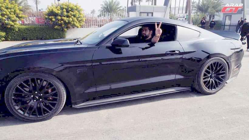 Mustang GT 800PS Ατύχημα Ιράκ