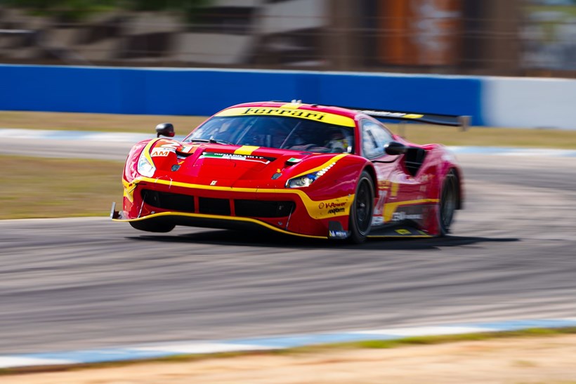 WEC Sebring Ferrari 488 GTE