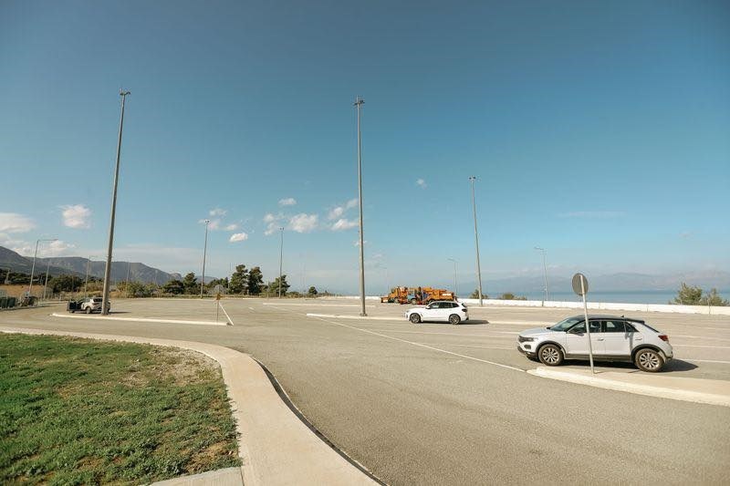 Ολυμπία Οδός Πάρκινγ φορτηγών Ακράτα