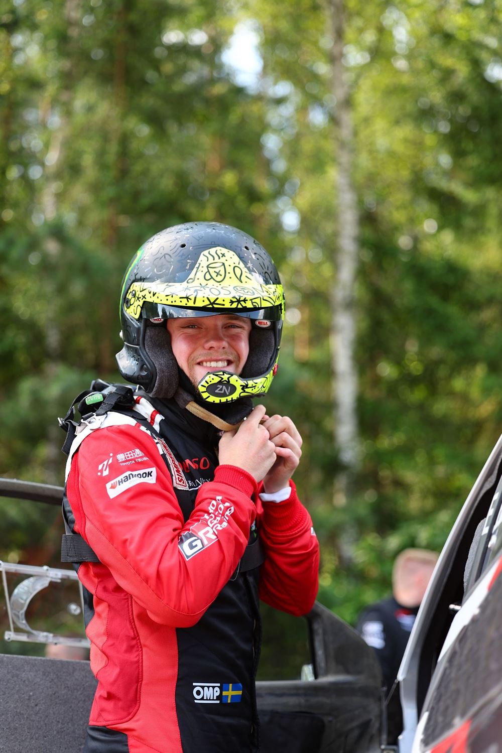 Oliver Solberg Toyota WRC Ράλι Εσθονίας