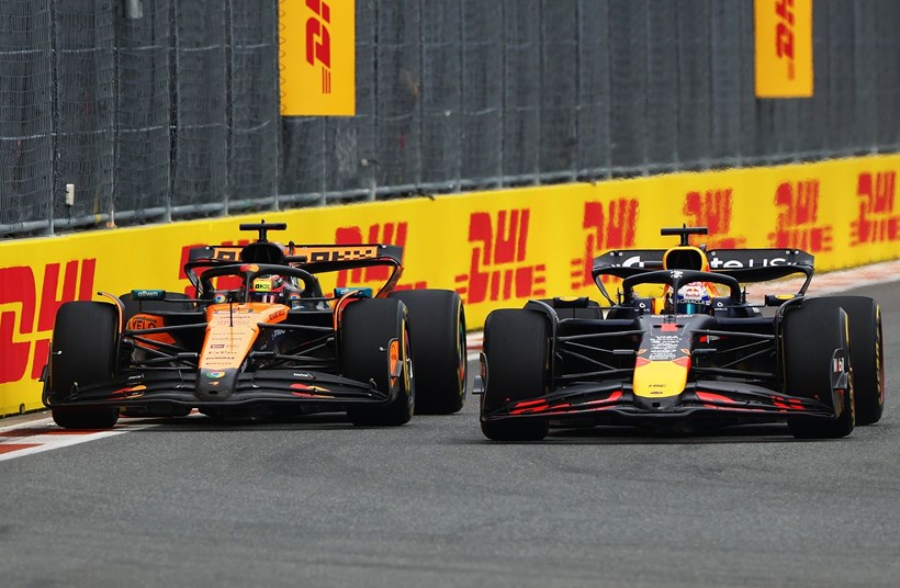 F1 GP Μαϊάμι Αγώνας Piastri - Verstappen