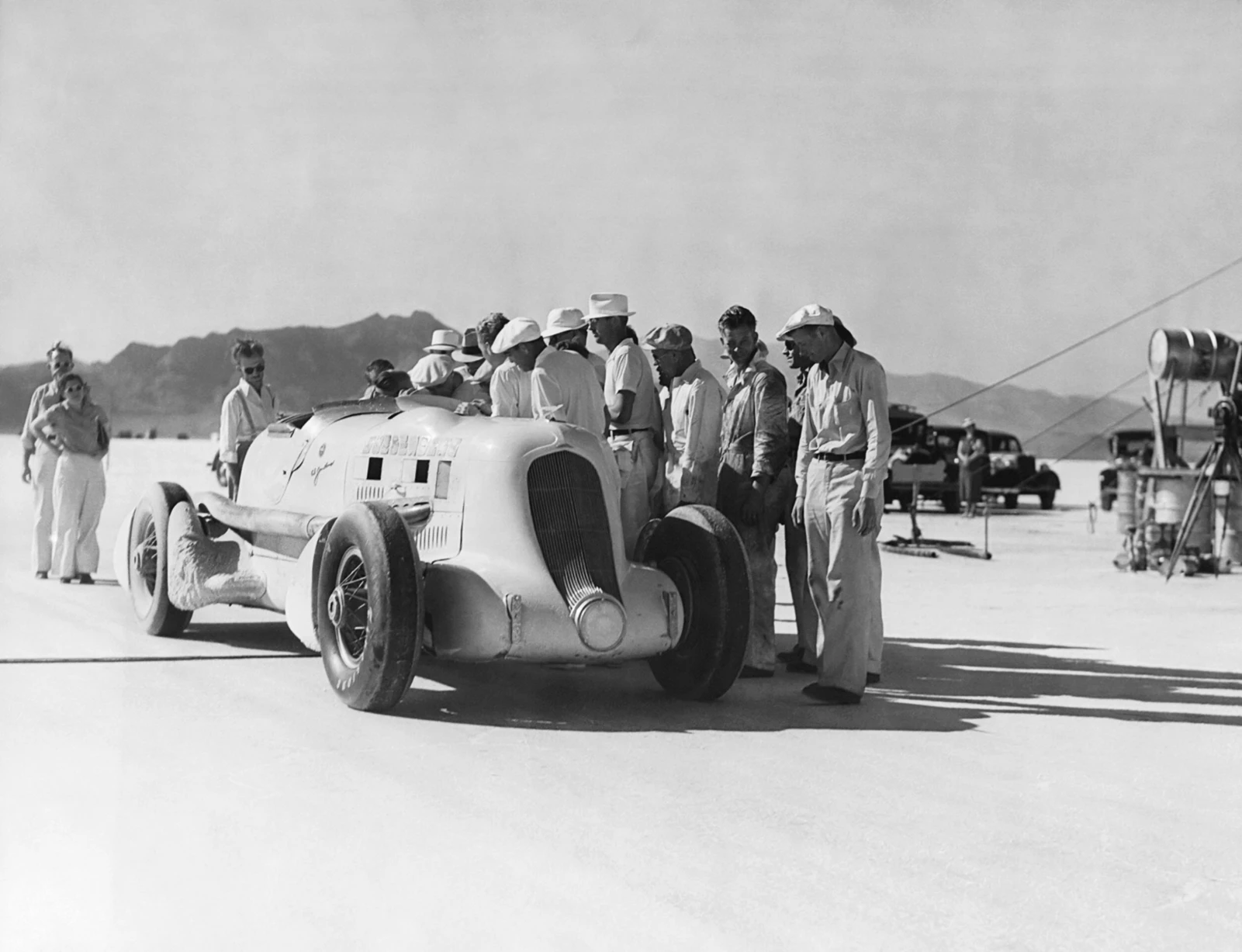 Ab Jenkins Bonneville Salt Flats, Utah, September 1 1935
