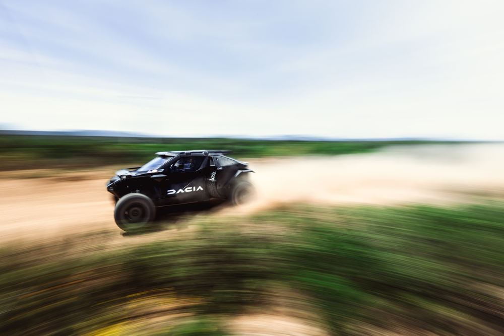 Dacia Sandrider Ράλι Ντακάρ δοκιμές