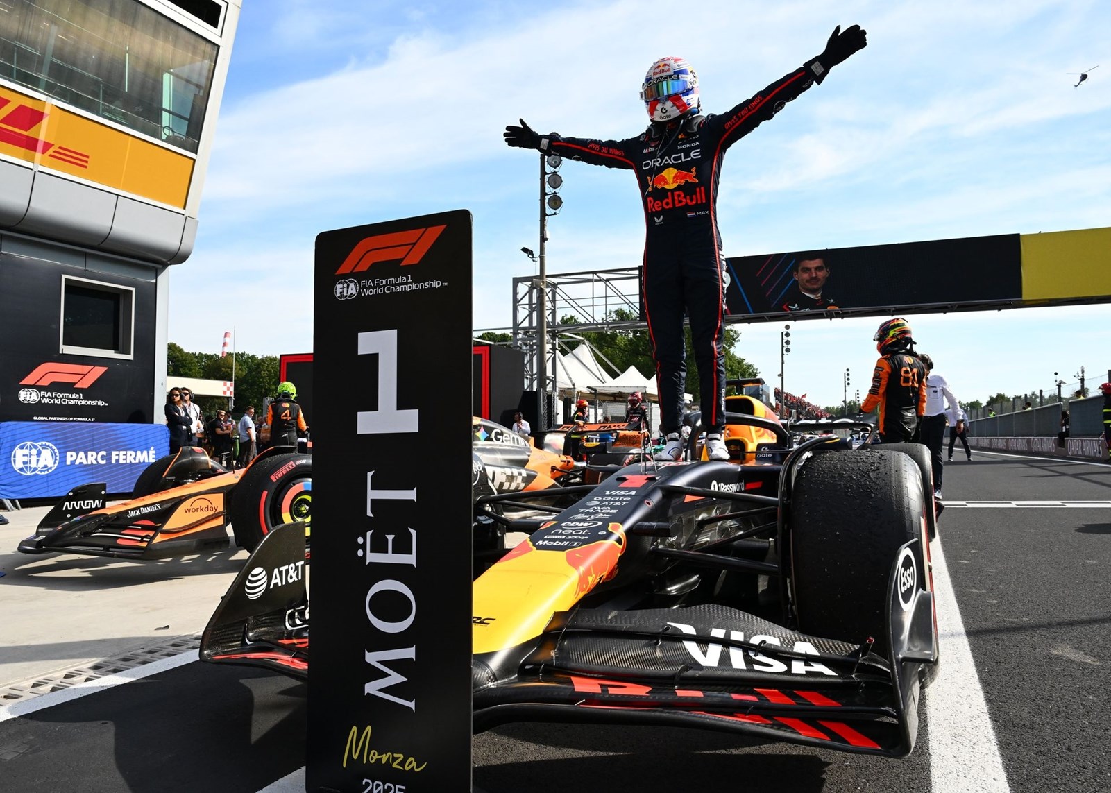 Moët & Chandon Monza 2025 Max Verstappen