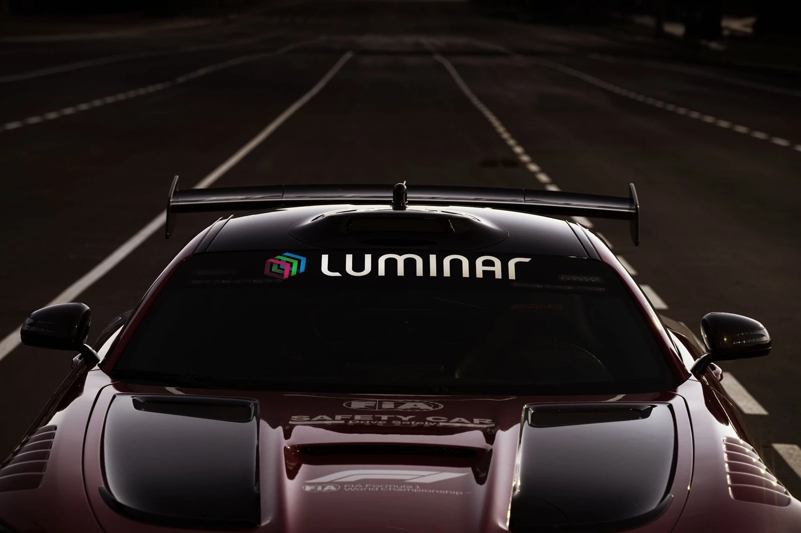 F1 Αυτοκίνητο ασφαλείας Luminar LiDAR